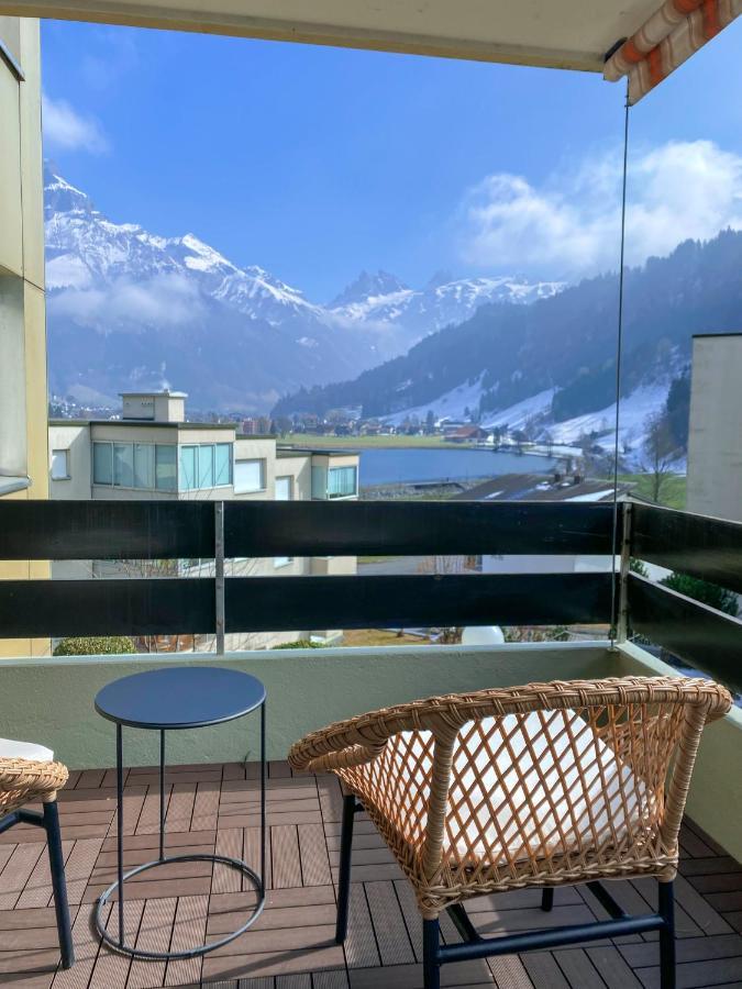 Wunderstay Alpine 203 Chic Studio With Balcony, Mountain And Lake View Engelberg Exterior photo